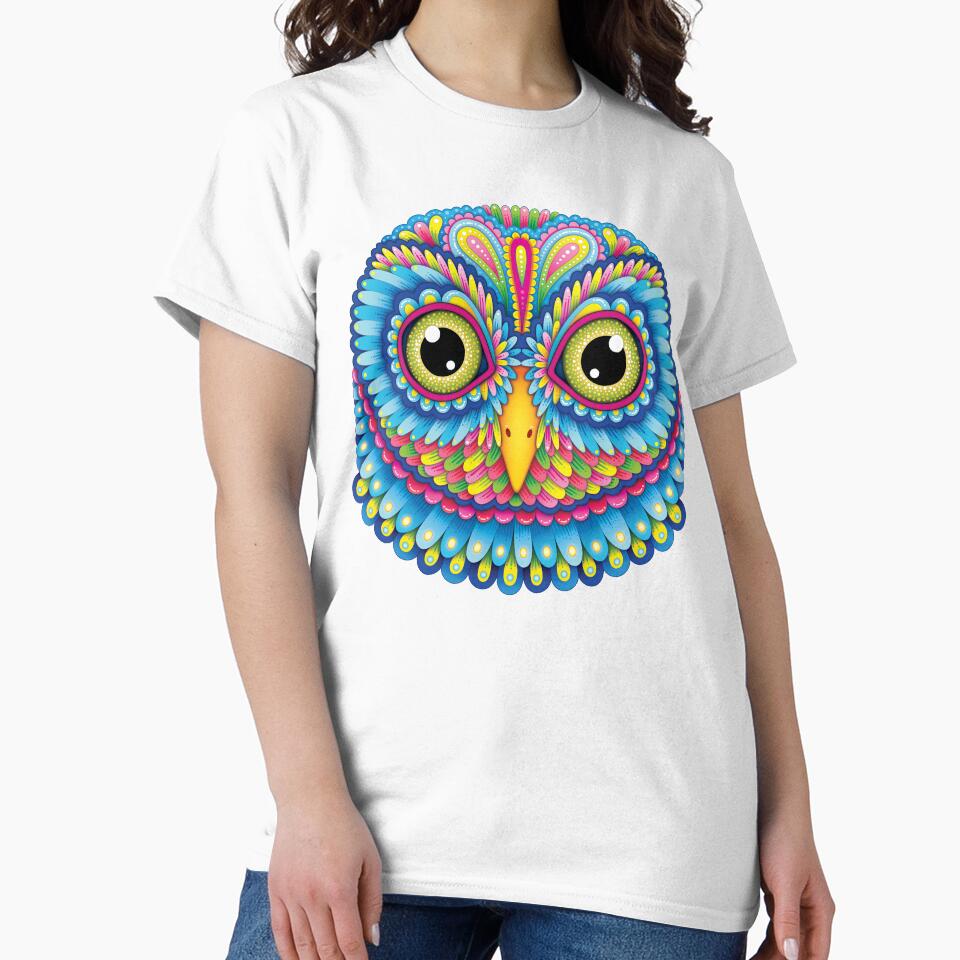 Colorful Owl Art (Tropicalia) by Thaneeya McArdle by Thaneeya McArdle
