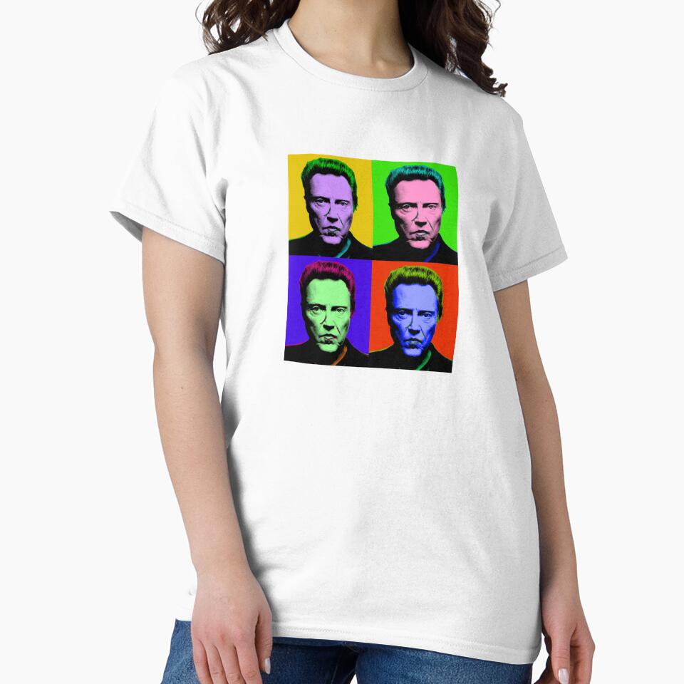 Walken goes Warhol by LOPutty Unisex , , , Long Sleeve Tee