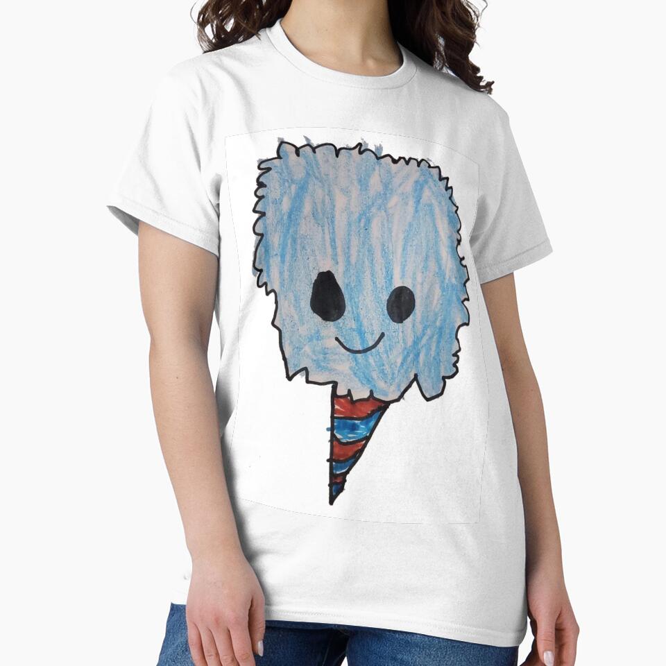 Cotton Candy Face by rharrisphotos Unisex , , , Long Sleeve Tee
