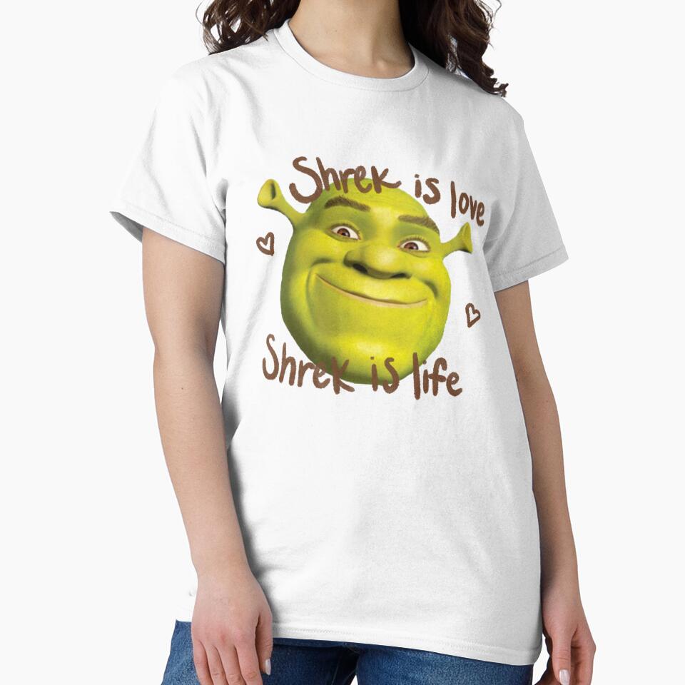 Shrek is Love Shrek is Life by shreksavvy Unisex , , , Long Sleeve Tee