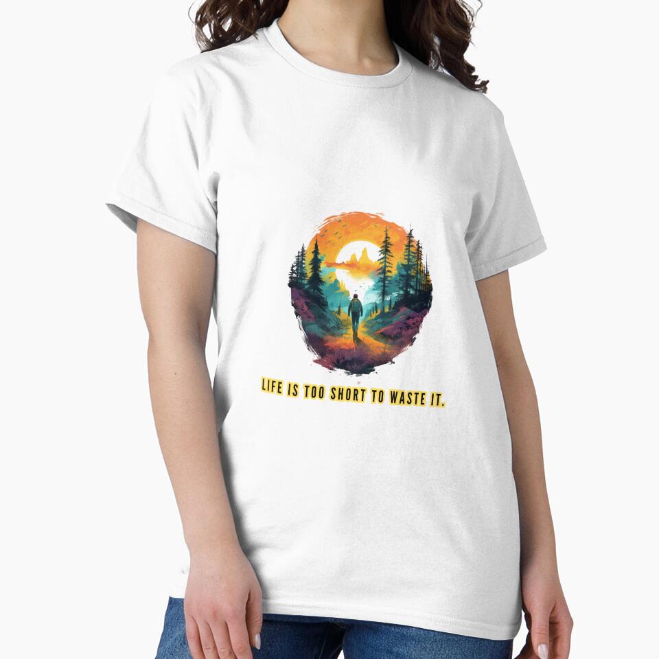 hiking by Tee Studio Unisex , , , Long Sleeve Tee