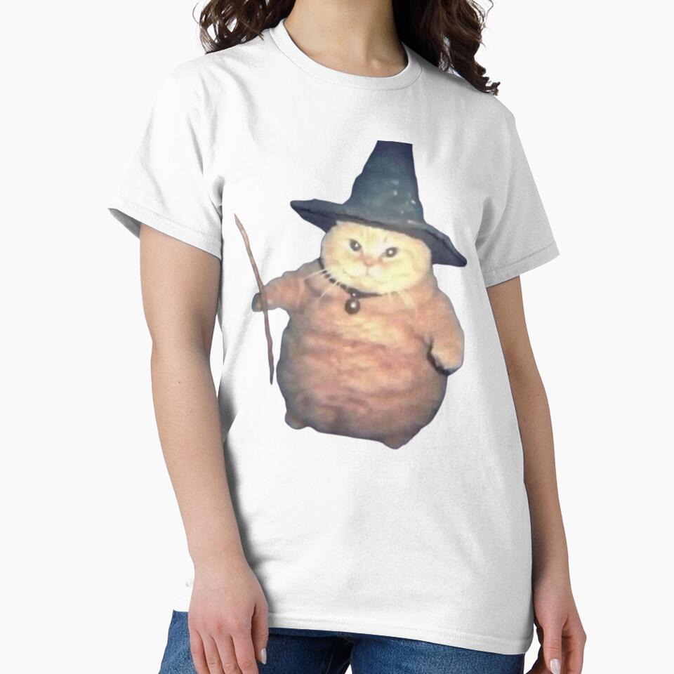 Wizard cat meme by MARTBOMM Unisex , , , Long Sleeve Tee