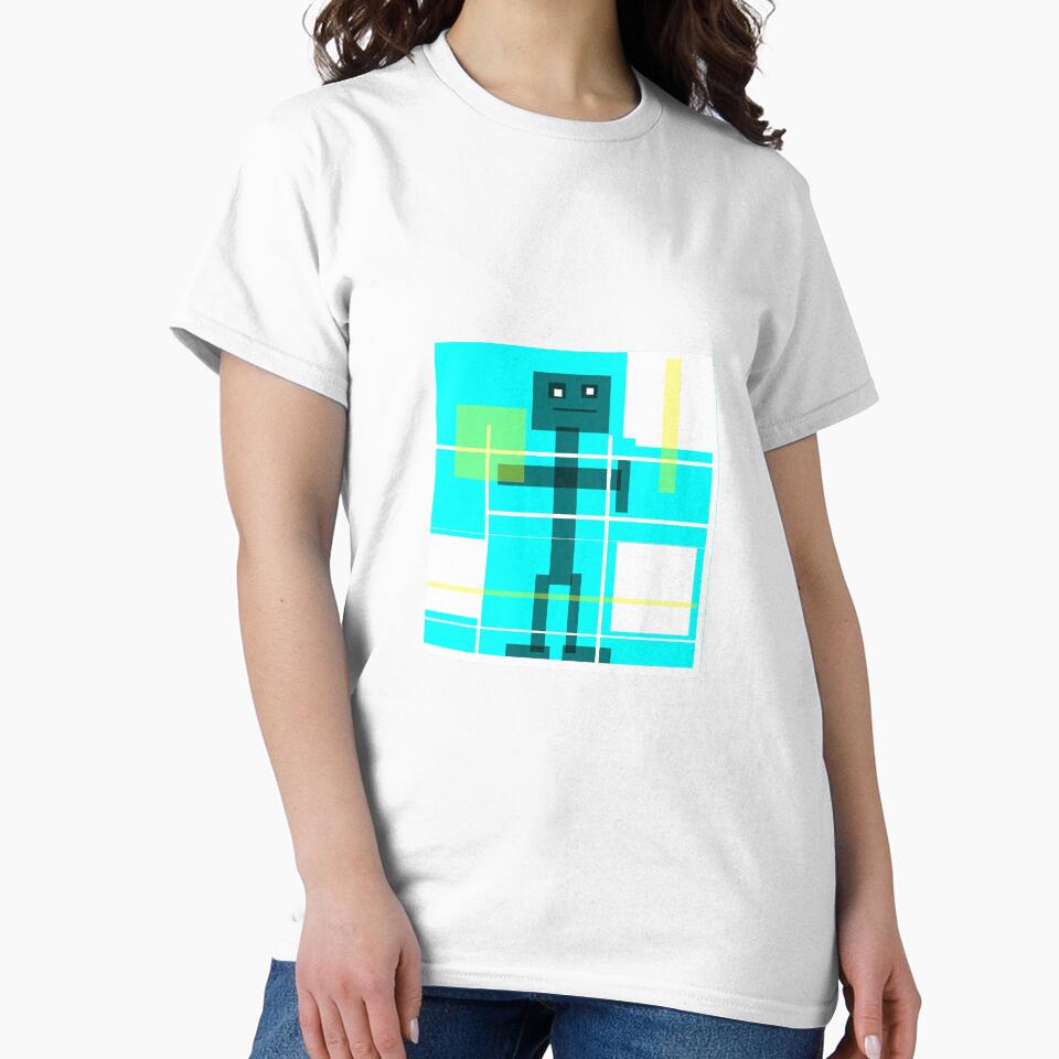 Robot Bob, modern abstract by ackelly4