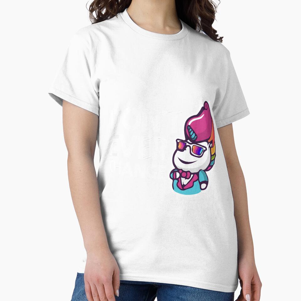 Don't Ever Change Unicorn by AllStarMerch Unisex , , , Long Sleeve Tee