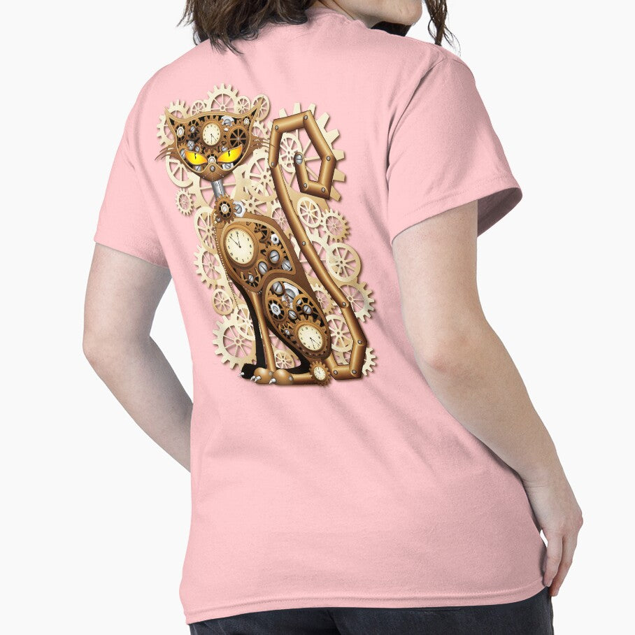 Cat Steampunk Vintage Retro Style Machine by BluedarkArt