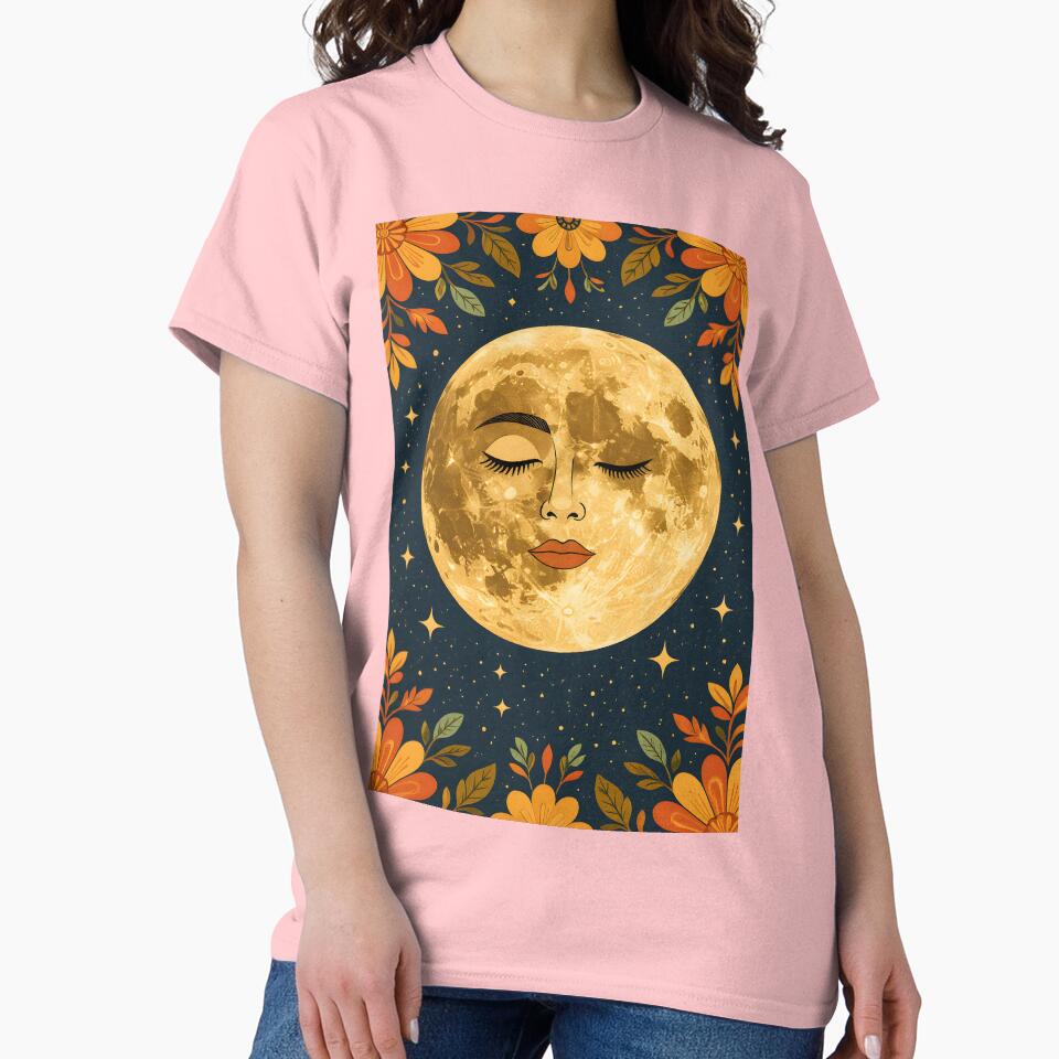 Vintage Boho Moon Stay Wild Celestial by SoulGraphixx