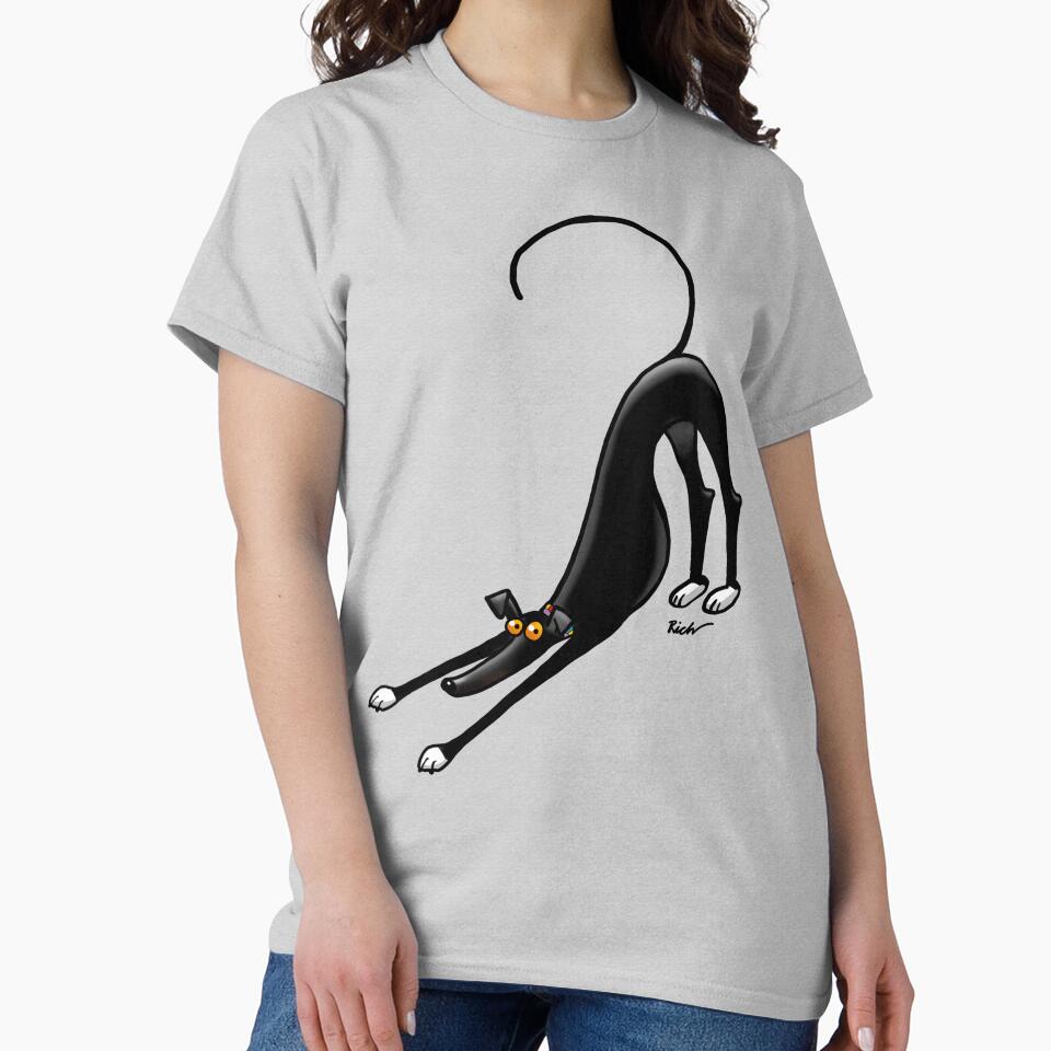 Bowdown Hound by RichSkipworth Unisex , , , Long Sleeve Tee
