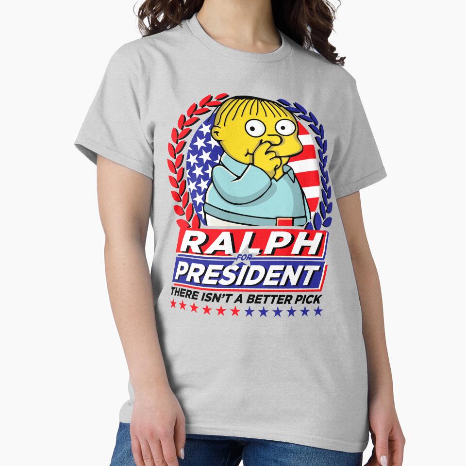 Ralph For President by Alema Art Unisex , , , Long Sleeve Tee