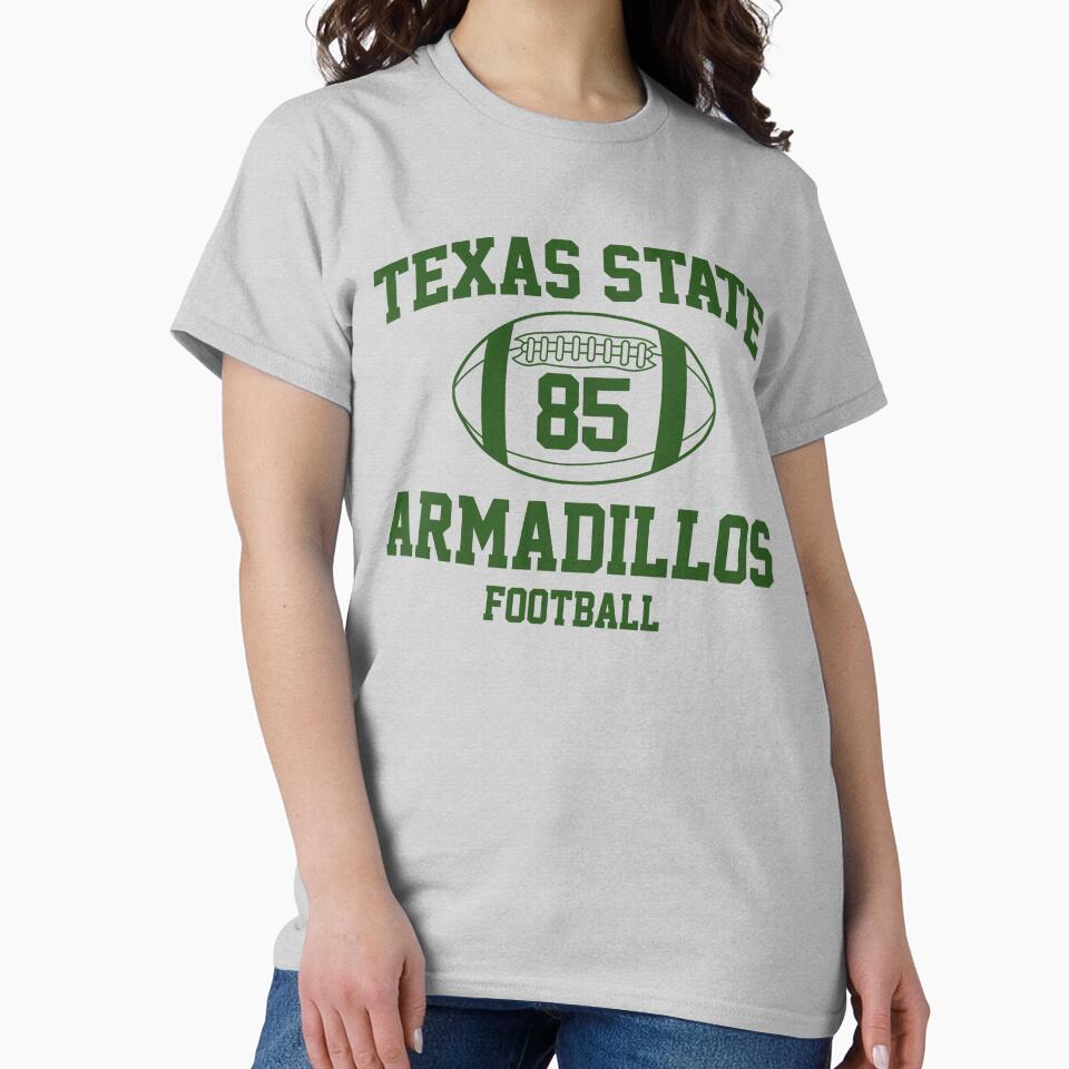 Texas State Football Featherstone by TeeArcade84 Unisex , , , Long Sleeve Tee
