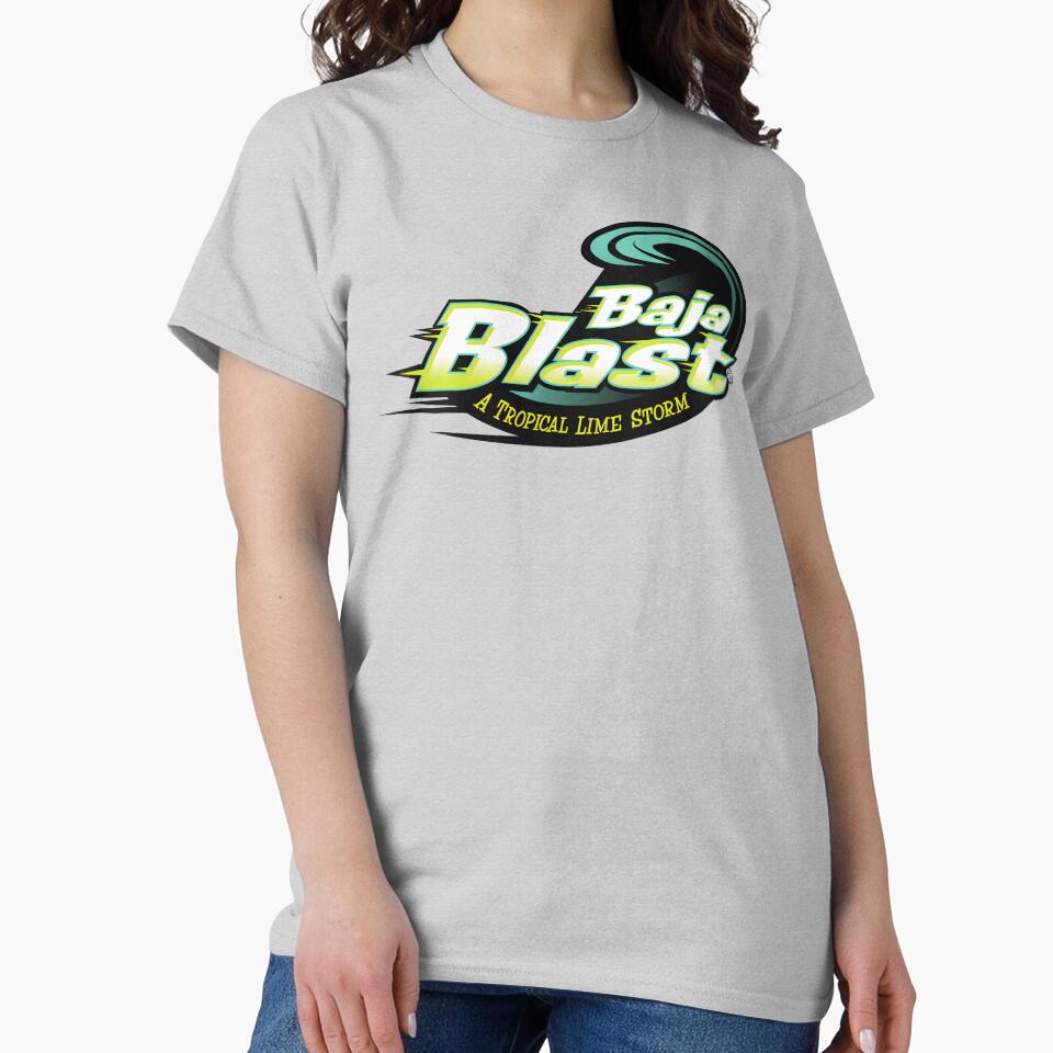 baja blast plain logo by born2buyshirts Unisex , , , Long Sleeve Tee