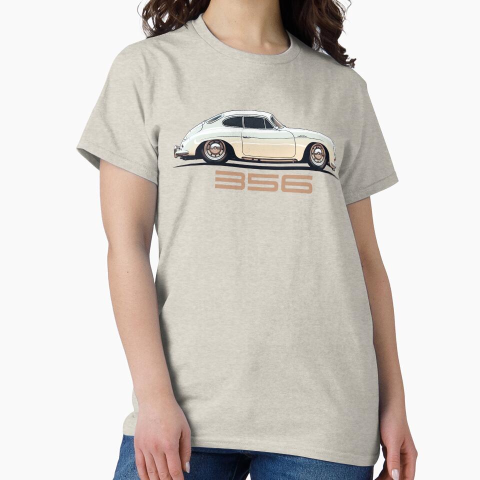 356 Side Profile illustration by blackdogshop Unisex , , , Long Sleeve Tee
