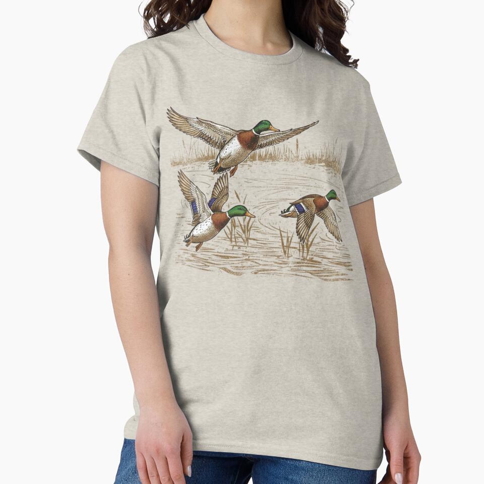 Retro Duck Nature Sweatshirt 90s Vintage Wildlife Mallard Pullover Boho Unisex Cabincore Crewneck Cozy Season Rustic Cabin Shirt by LessIsLoud