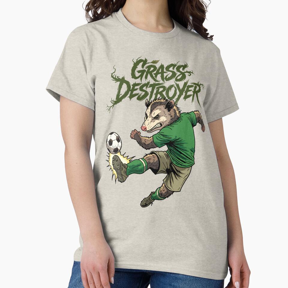 Grass Destroyer – Savage Soccer Possum by CARPIO Creations