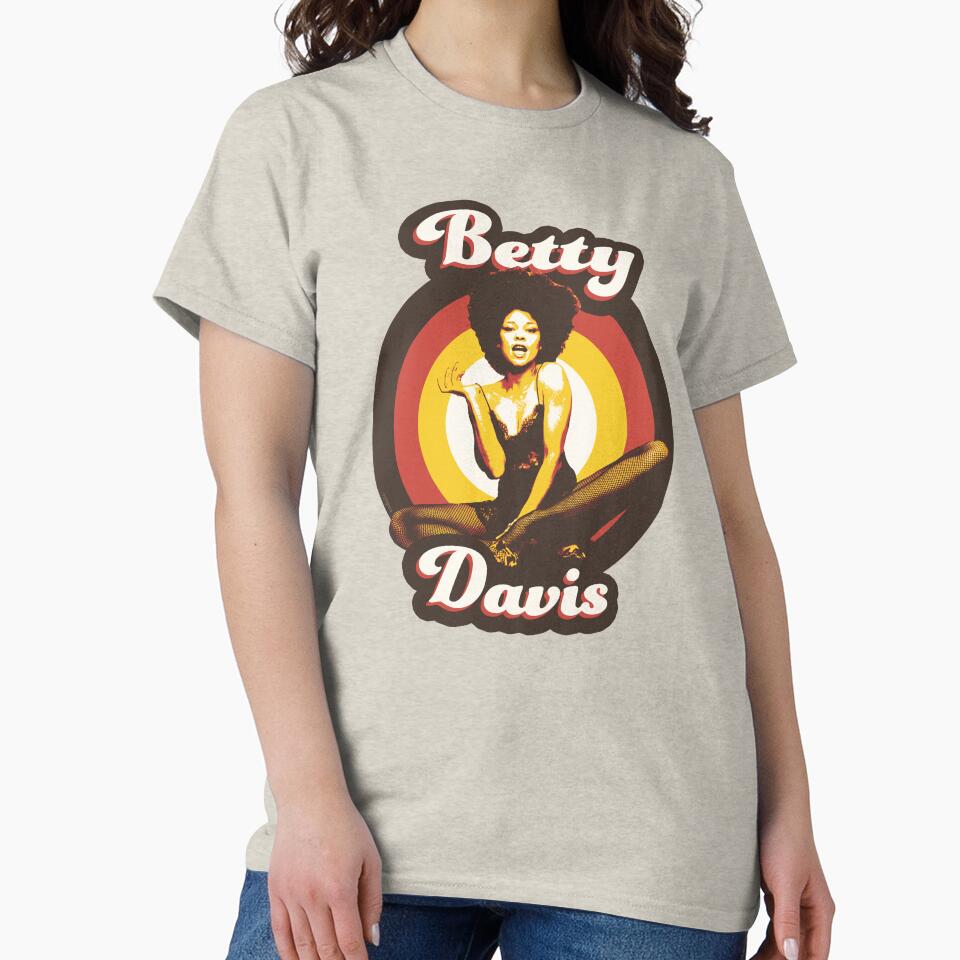 Betty Davis 70s Funky Soul by eyepoo Unisex , , , Long Sleeve Tee
