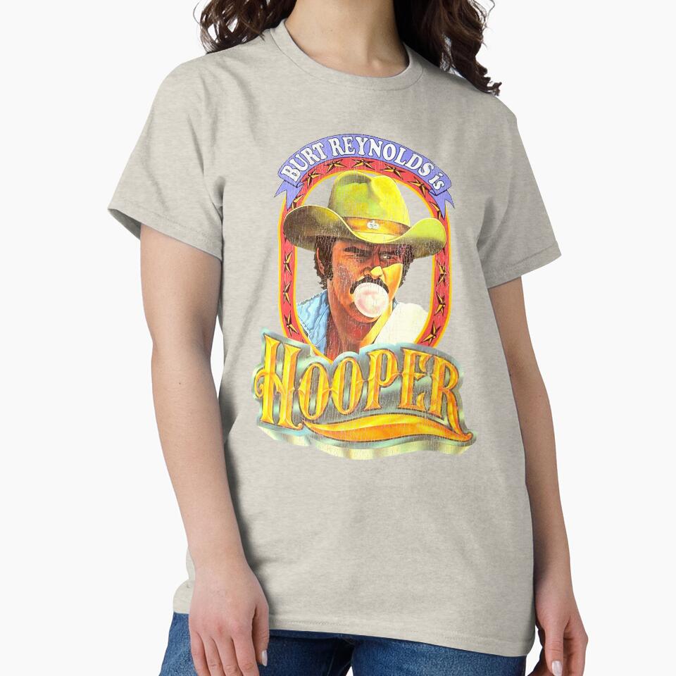 Hooper Movie Poster Worn by Alema Art Unisex , , , Long Sleeve Tee