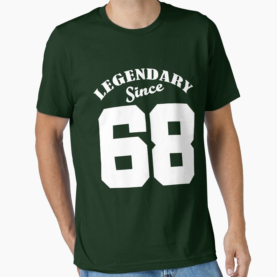 Legendary Since 68 1968 Birthday Gift Yrs Year Old T Shirt 50 Year Old Birthday Shirt 50th Party T Shirt by arcadetoystore