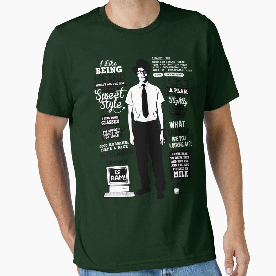 Moss Quotes by Tom Trager Unisex , , , Long Sleeve Tee