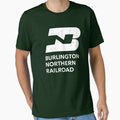 Burlington Northern Railroad by BUNNYROBBER Unisex , , , Long Sleeve Tee