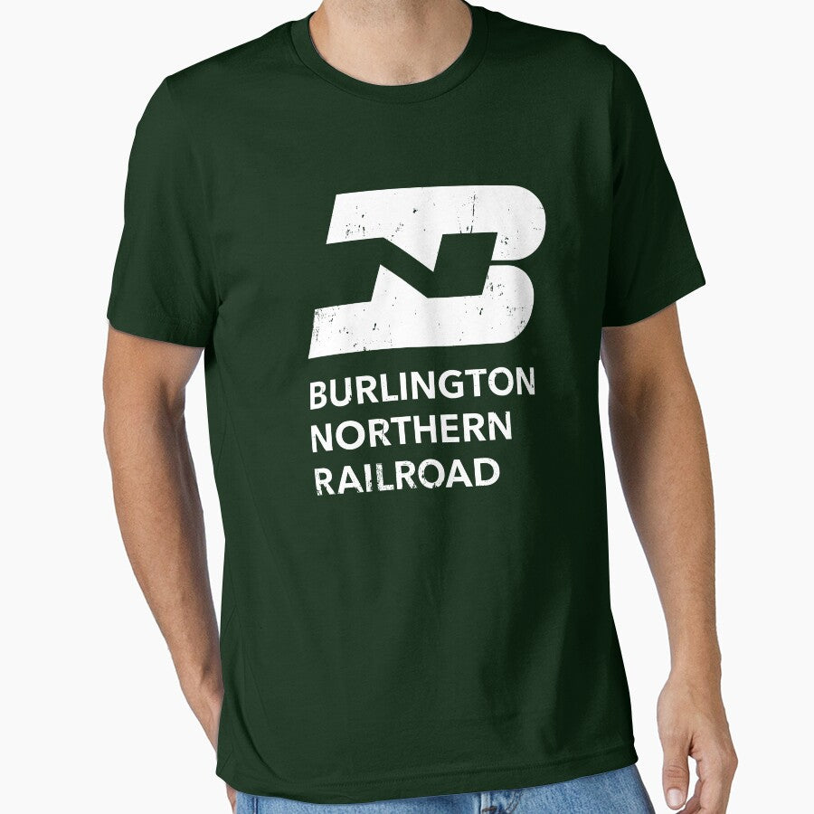 Burlington Northern Railroad by BUNNYROBBER Unisex , , , Long Sleeve Tee