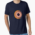 Vibrant Concentric Ring Design With Bold Colors in Abstract Circular Art Form by KanDa-Shop