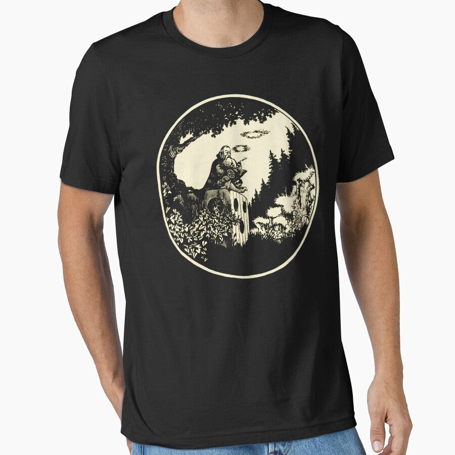 AD&D Smoking Wizard by Cotereaux