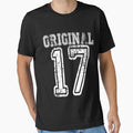Original 17 2017 1917 Birthday Gift Age Year Old Boy Girl Cute Funny Man Woman Jersey Style by arcadetoystore