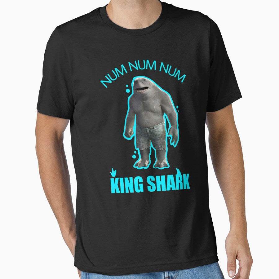 Roi requin premium by VadasTobias Unisex , , , Long Sleeve Tee