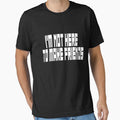 I'm Not Here To Make Friends design by Apoldi Shop Unisex , , , Long Sleeve Tee