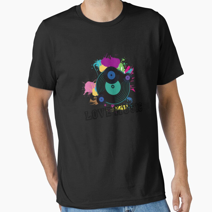 LOVE　MUSIC #5399 by trusty-ben-art Unisex , , , Long Sleeve Tee