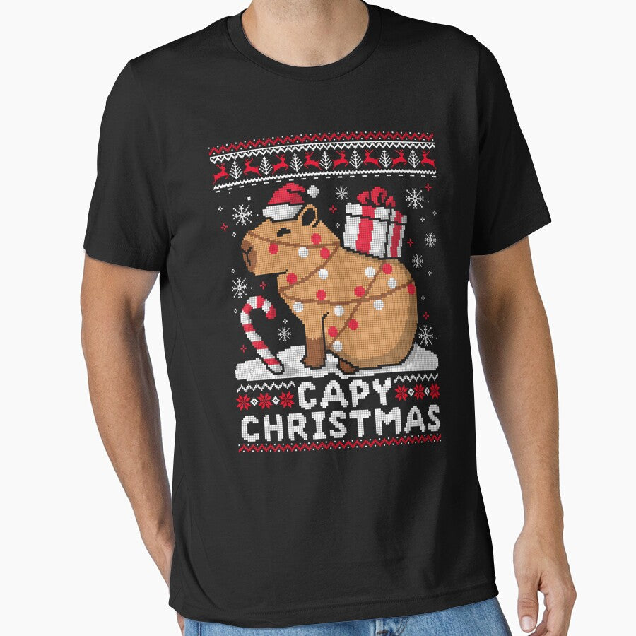 Ca.py Ug.ly Christmas by fashionbug1 Unisex , , , Long Sleeve Tee