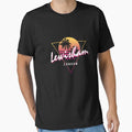 Funny 80s Retro Sunset 'Lewisham' London by dinosareforever