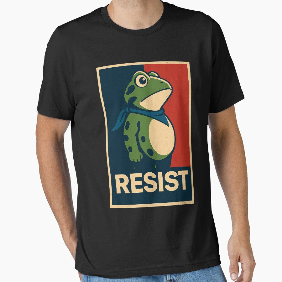 Portland-Frog-Protest by will freed18 Unisex , , , Long Sleeve Tee