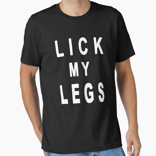 90's Grunge LICK MY LEGS Slogan by wakpowwallop