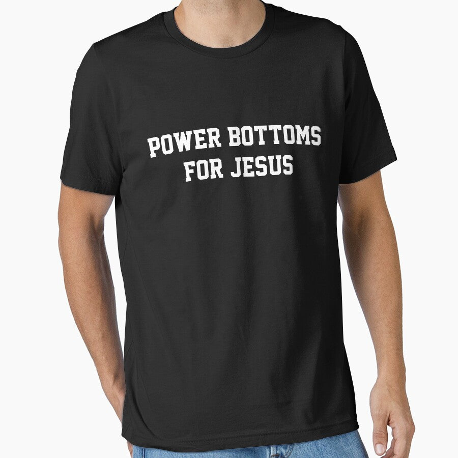 Power Bottoms for Jesus by voodooqueer Unisex , , , Long Sleeve Tee