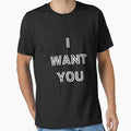 I WANT YOU for Valentine's Day Unisex Funny Women Men Dating Flirting Couple Love Text by Merch Your Vibes