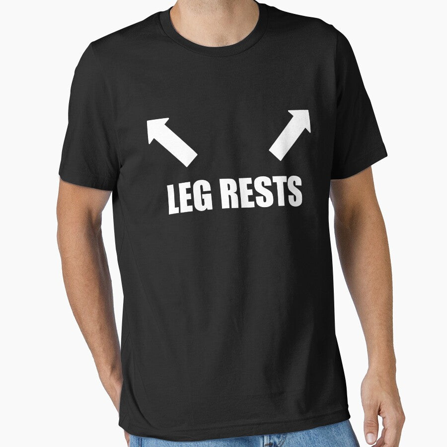 LEG RESTS by limitlezz Unisex , , , Long Sleeve Tee