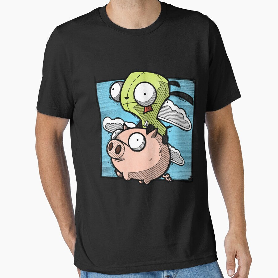 Art - Invader Zim by cripanbcob Unisex , , , Long Sleeve Tee