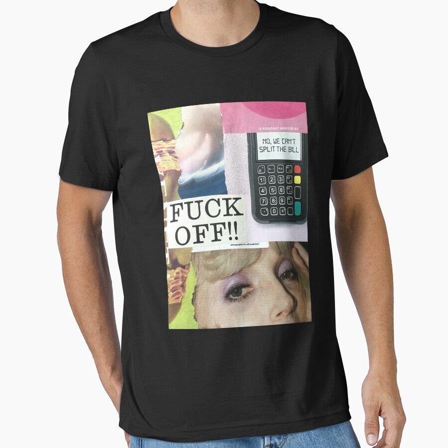 Fuck Off Magazine Collage Premium Scoop by TINAKINHTRUONG Unisex , , , Long Sleeve Tee