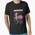 Modified Nissan Custom Parts by Matinez Pink Unisex , , , Long Sleeve Tee