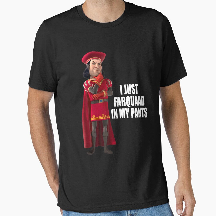 Lord Farquaad I Just Farquaad In My Pants Meme by Bellamymoniface Unisex , , , Long Sleeve Tee