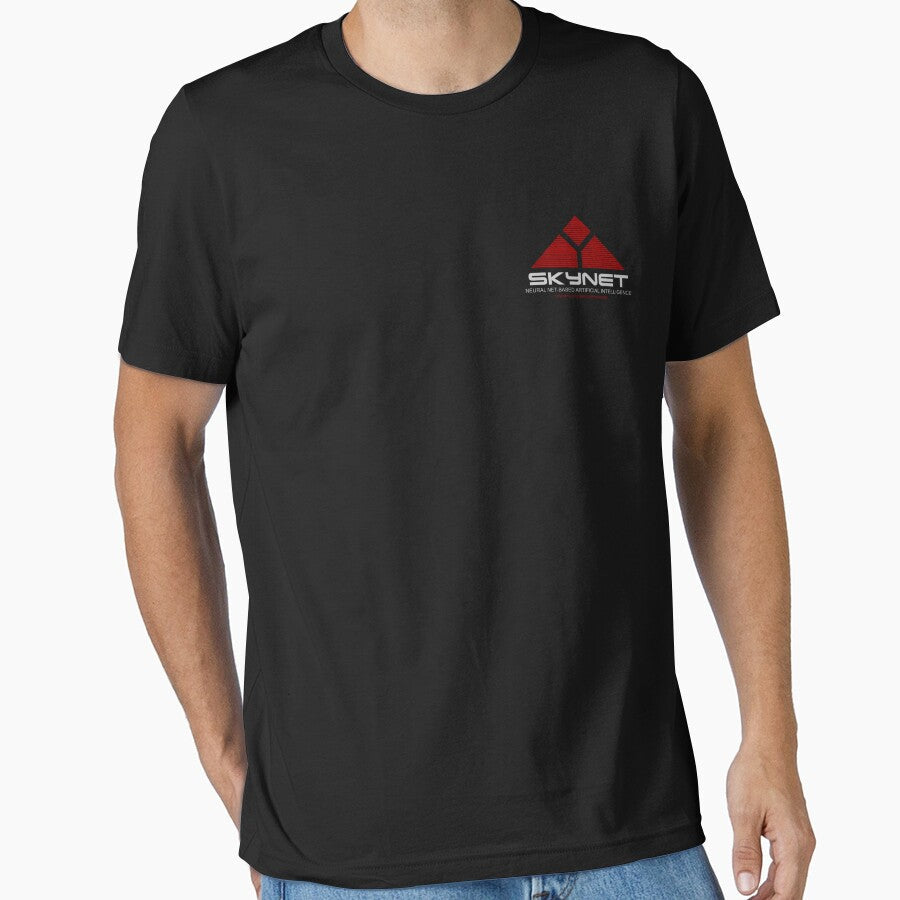 Terminator Skynet Neural Net-Based AI - Cyberdyne Corporate Design by Cree8if Unisex , , , Long Sleeve Tee
