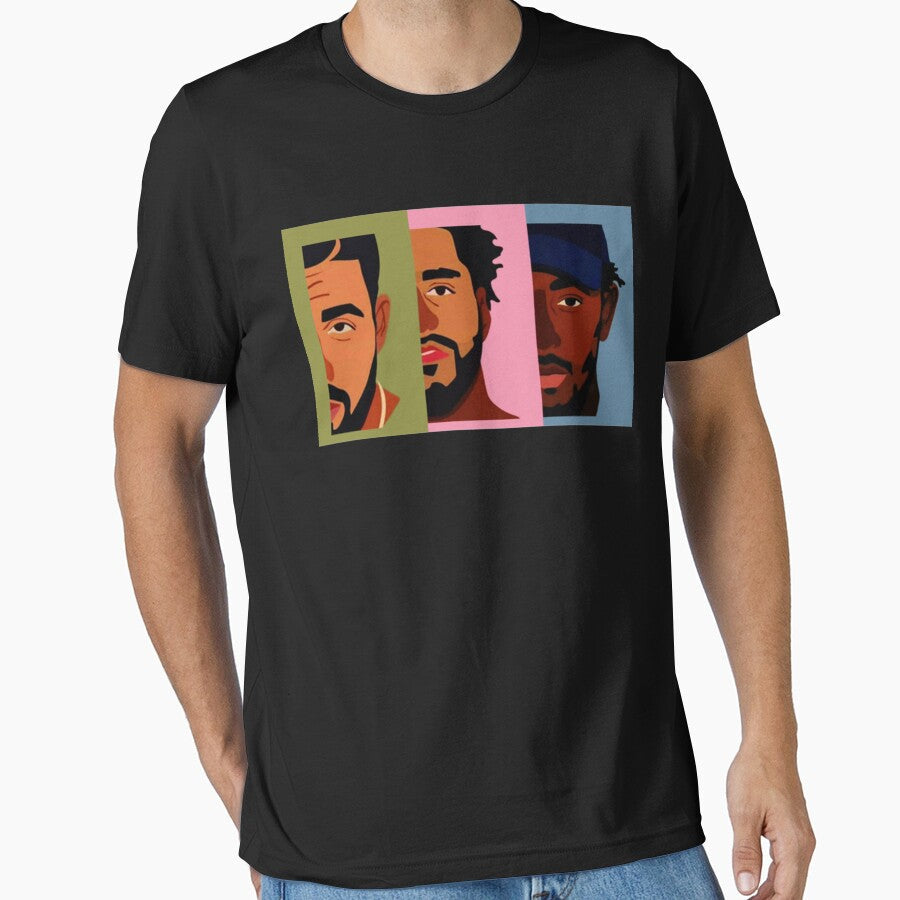 Drake x J. Cole x Kendrick Lamar Premium by RussKris Unisex , , , Long Sleeve Tee