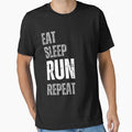 eat sleep run repeat by Bluecat93 Unisex , , , Long Sleeve Tee