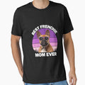 Frenchie Mom Dog Lover Funny French Bulldog For Women Girls Premium by virnmjan Unisex , , , Long Sleeve Tee