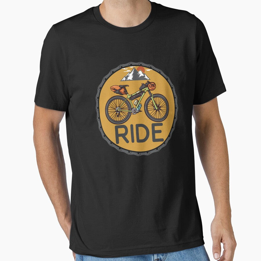 Mountain Bike MTB T Shirt - TRAIL Mountain Bike by IyadBro Unisex , , , Long Sleeve Tee