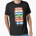 Avatar: The Last Airbender Avatar State Eyes Stacked Panels by FifthSun Unisex , , , Long Sleeve Tee