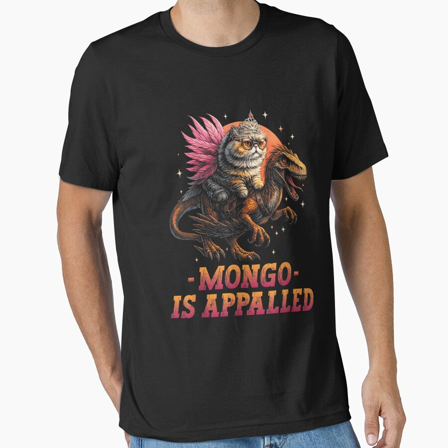 mongo is appalled funny dinosaur meme for men women kids by mariazin Unisex , , , Long Sleeve Tee