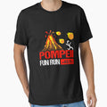 Pompeii Fun Run 79 AD Retro Vintage by thuba257 Unisex , , , Long Sleeve Tee