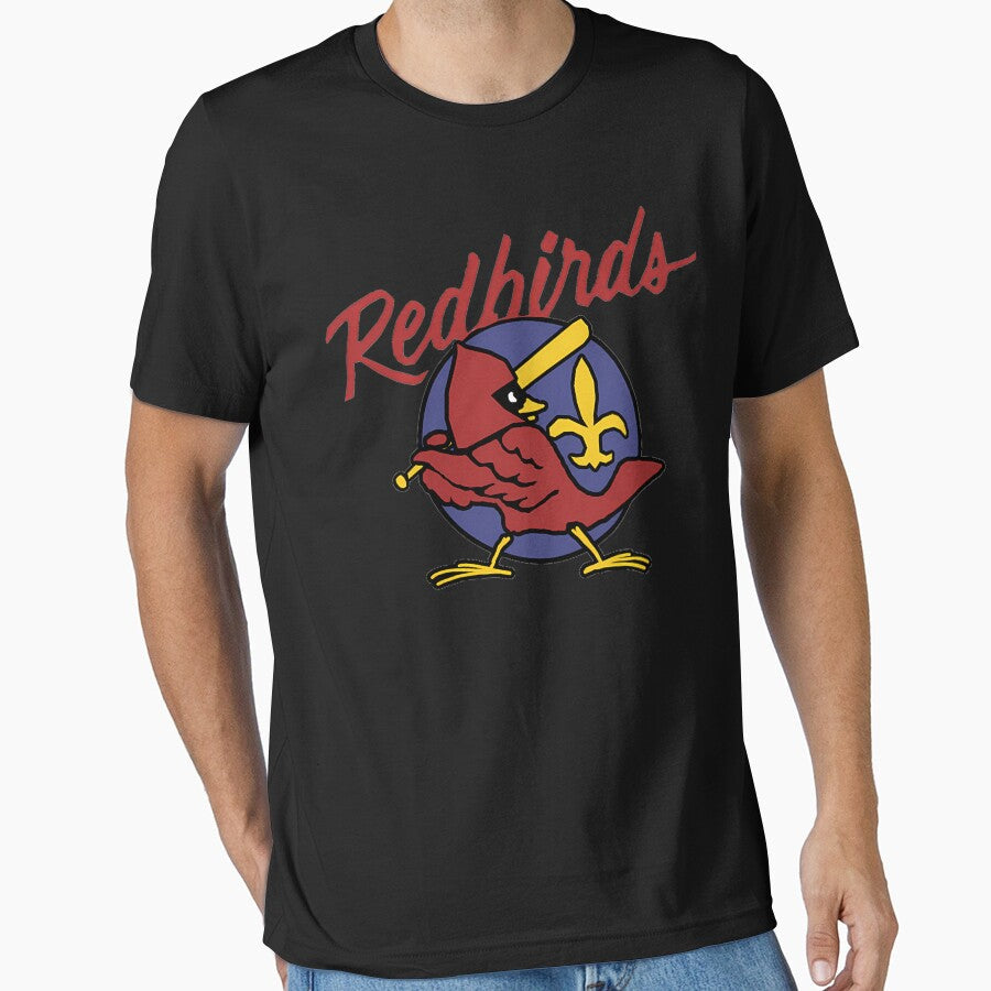 Louisville Redbirds Vintage Minor League Baseball by stickersym Unisex , , , Long Sleeve Tee