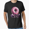 Deadlift Weightlifting Funny Fitness Workout Gym Donut Lover by Kimberley King Art  King Art